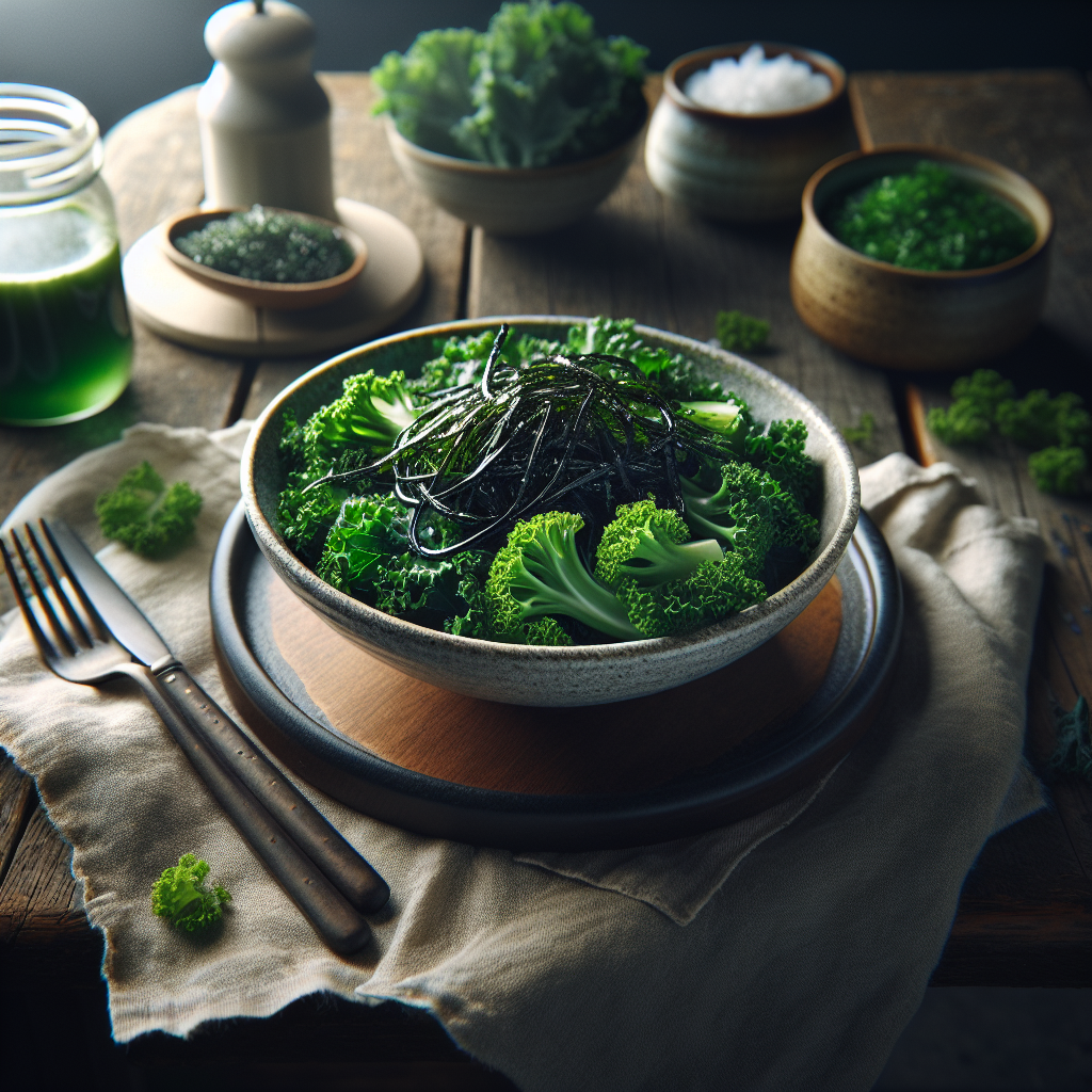 Celebrity greens kale and seaweed were long considered food of last resort