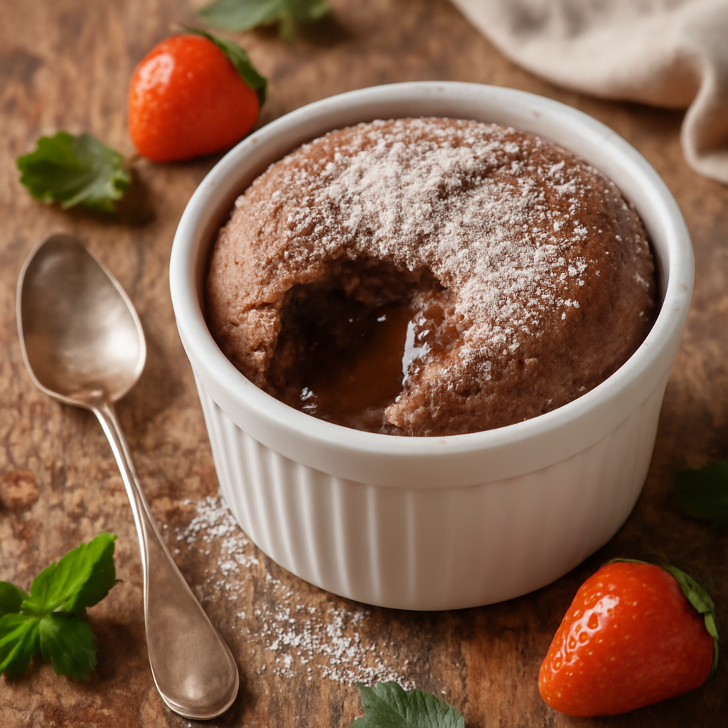 Chocolate soufflé