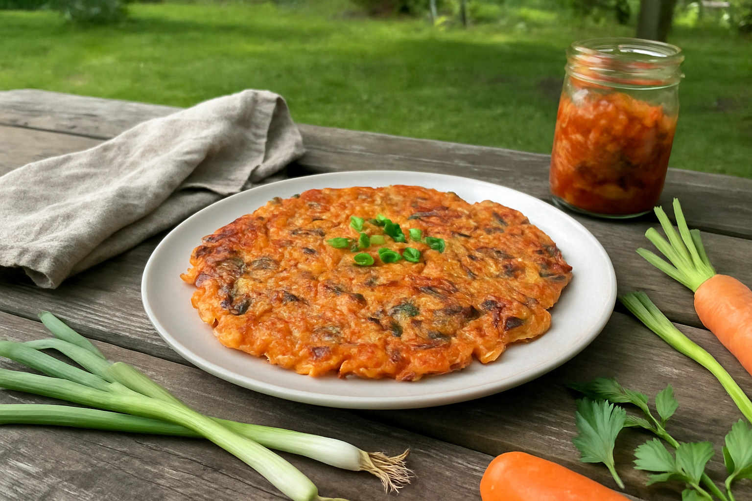 Vegetable Kimchi Jeon