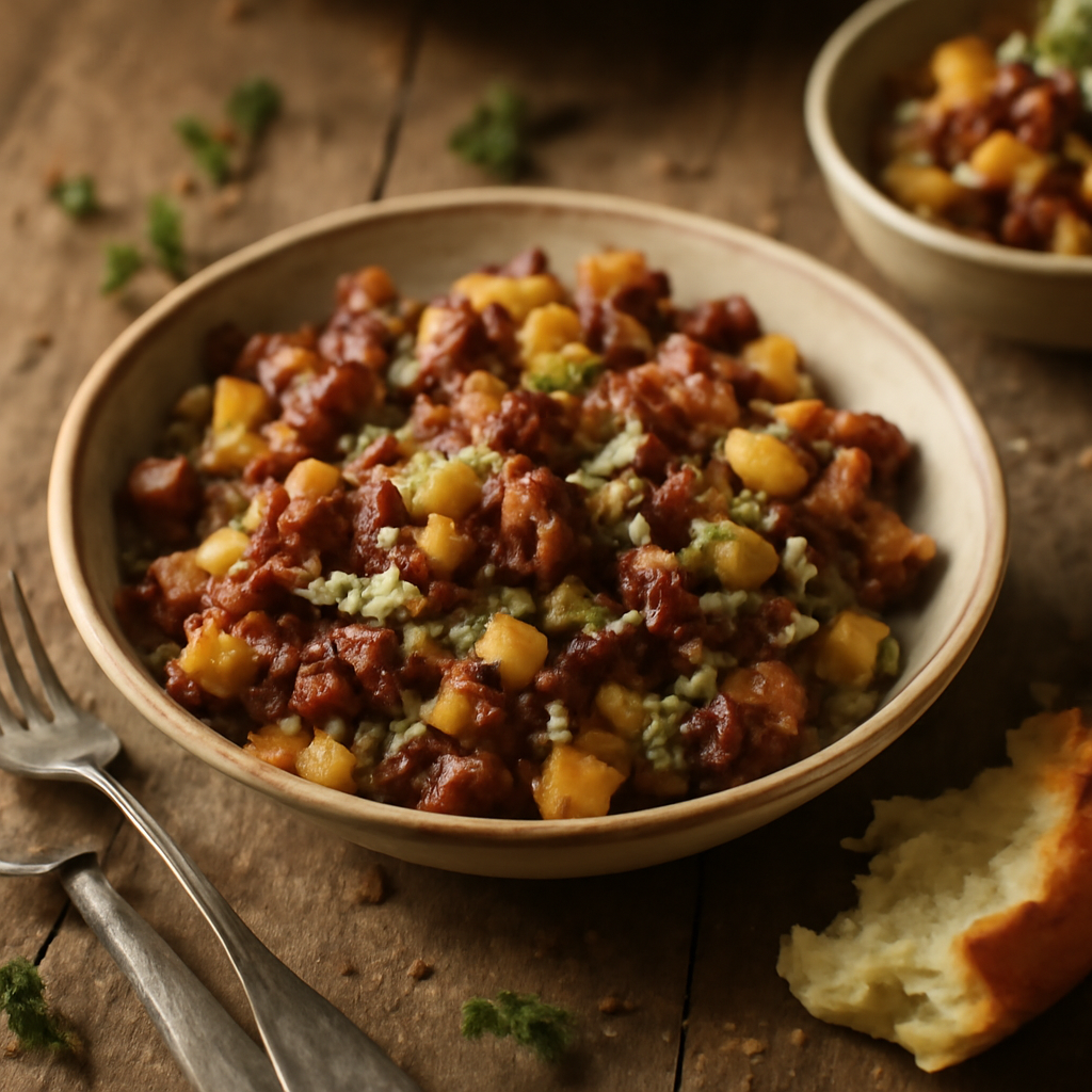 Leftover Roast Beef Hash