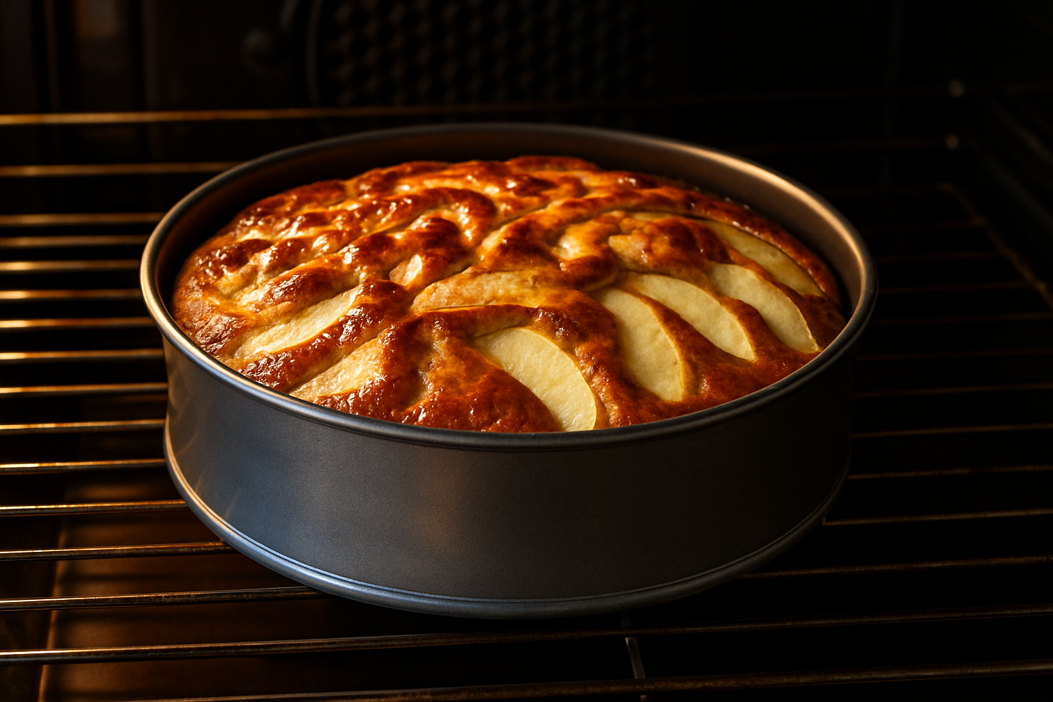 Apple Toffee Cake