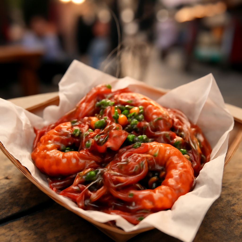 Szechuan Prawns