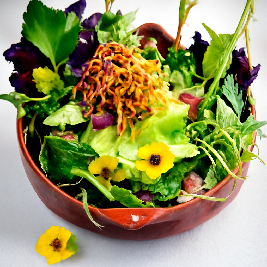 Jamie Oliver's Green God Salad