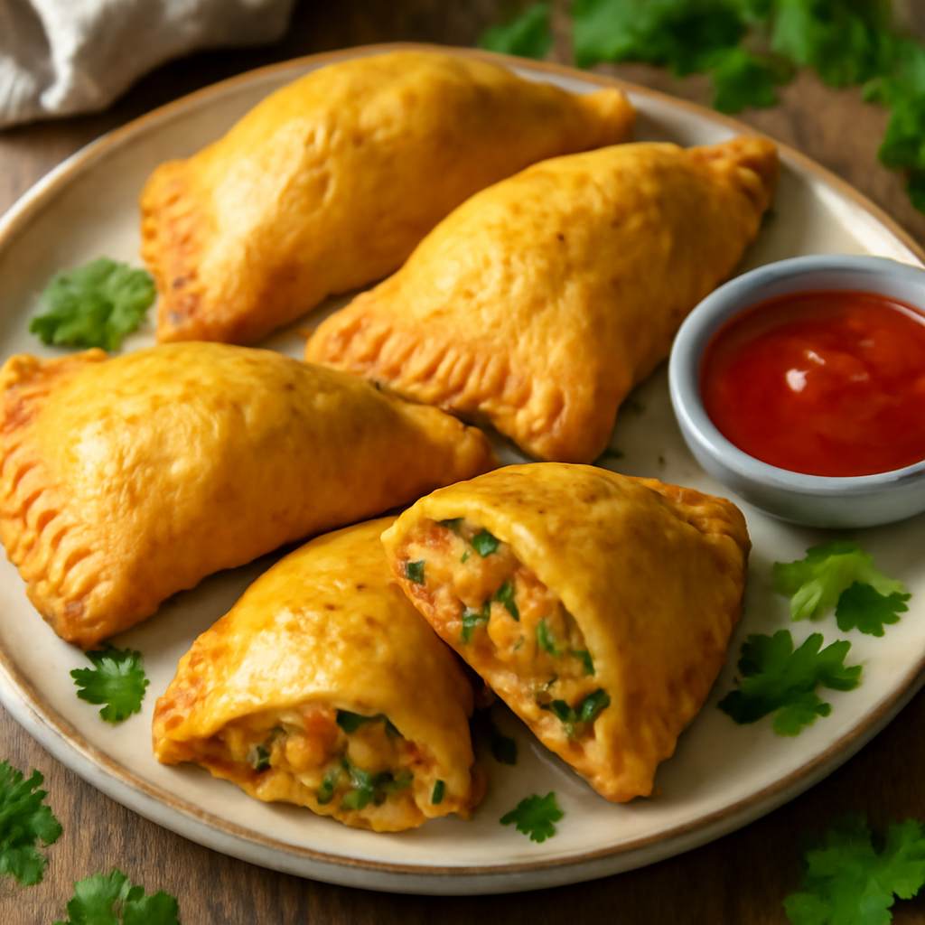 Jamaican Style Chicken Pasties