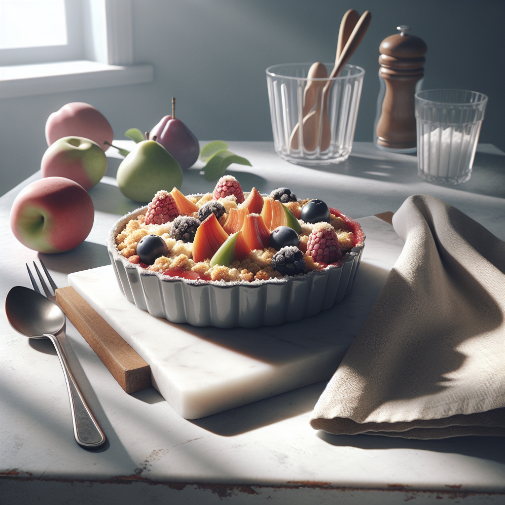 Diabetic (sugar Free) Fruit Crumble