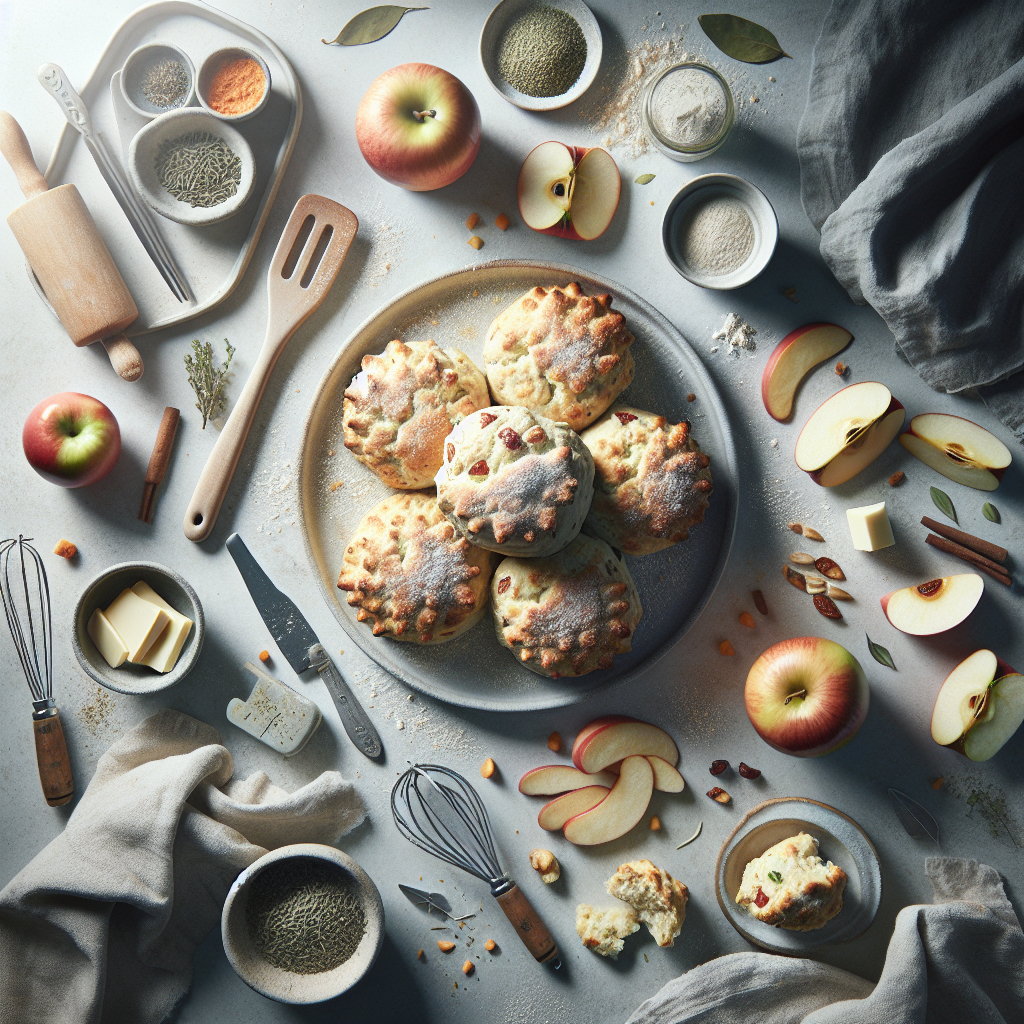 Devonshire Apple Scones
