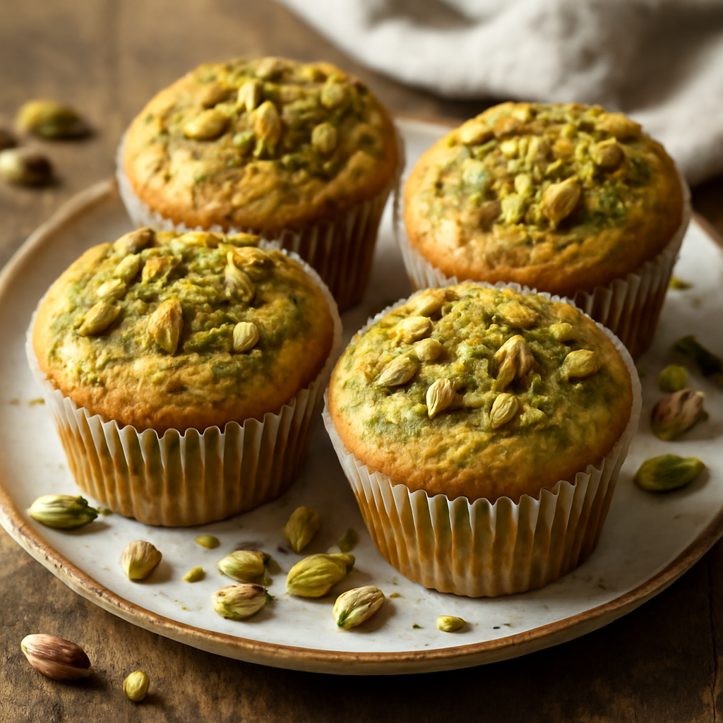 Pistachio Muffins